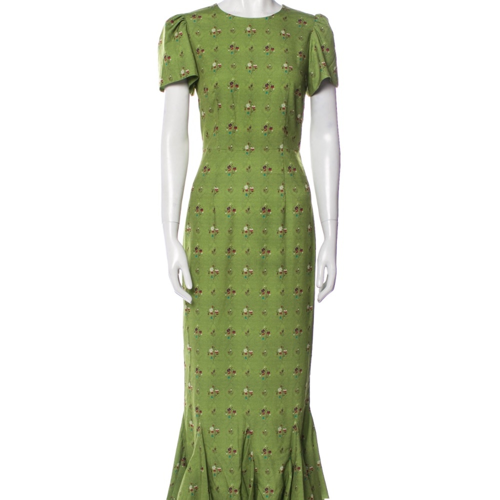 RHODE Floral Print Long Dress